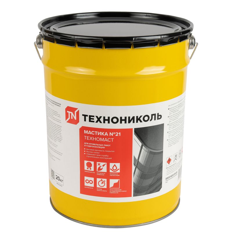 Мастика кровельная ТЕХНОНИКОЛЬ №21 Техномаст