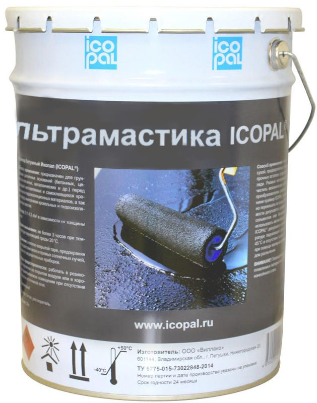 Ультрамастика Icopal